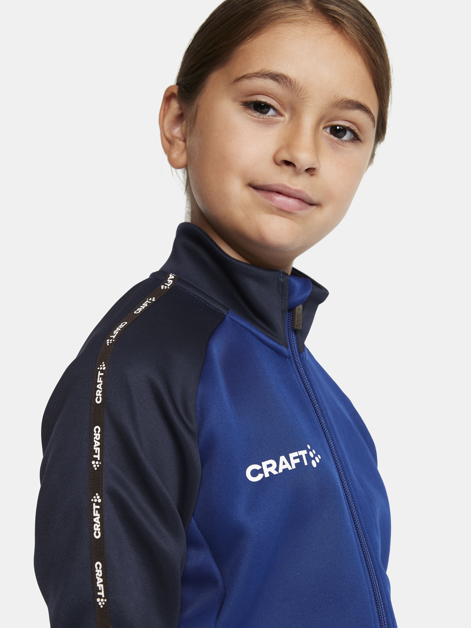 Craft Squad 2.0 Full Zip Jr Club Cobolt-Navy - Billede 6