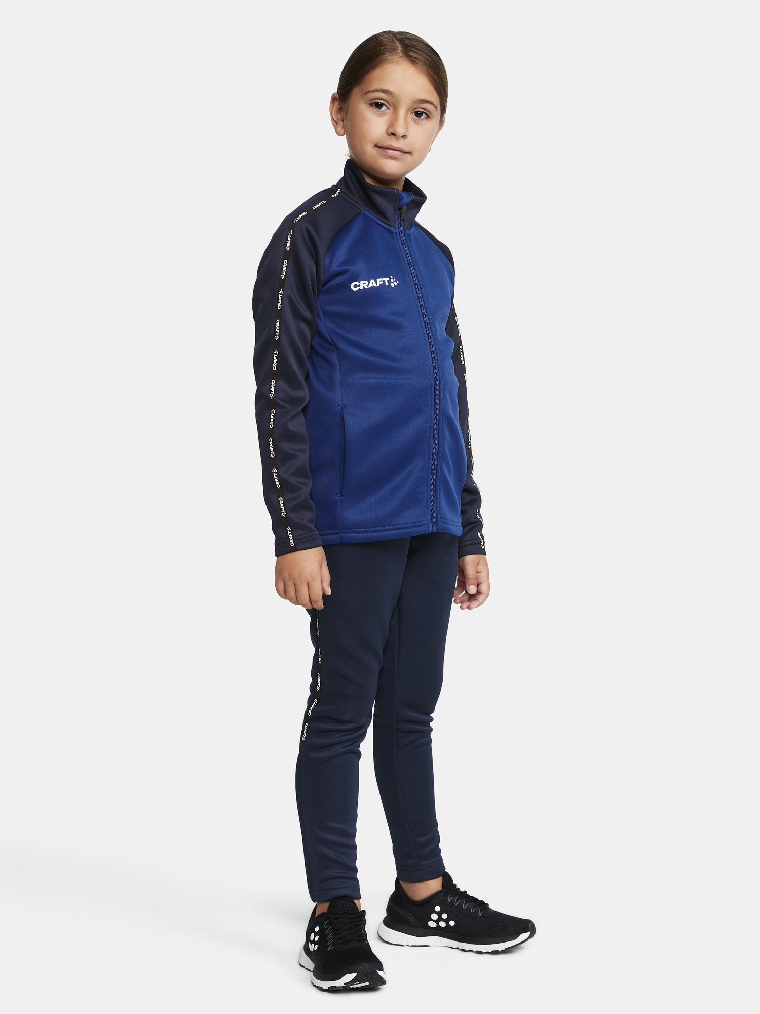 Craft Squad 2.0 Full Zip Jr Club Cobolt-Navy - Billede 7