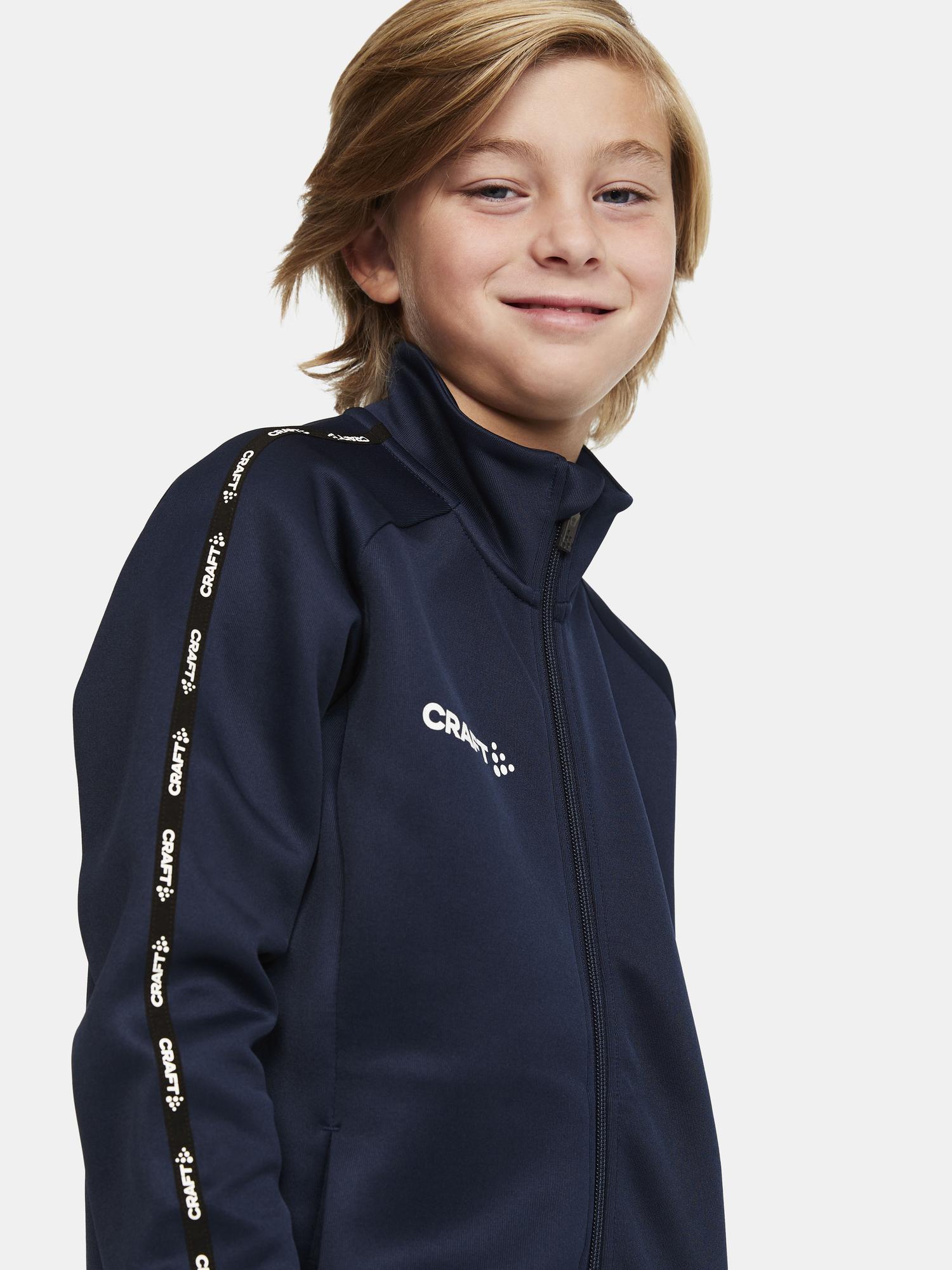 Craft Squad 2.0 Full Zip Jr Navy - Billede 6