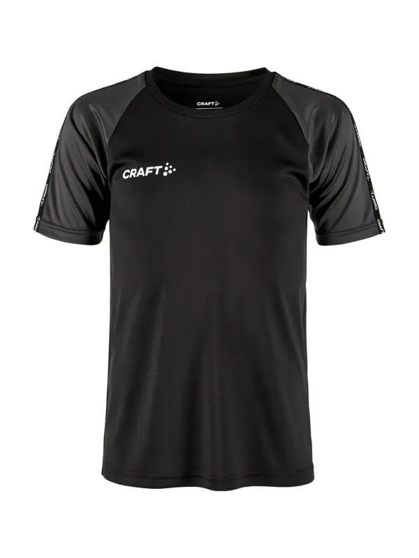 Craft Squad Go Contrast Jersey Jr Black-Granite