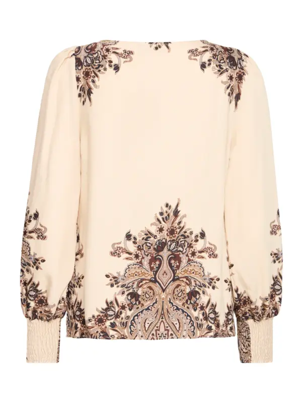 Fransa FRADARA BL 3 Bluse PUMICESTONE PAISLEY