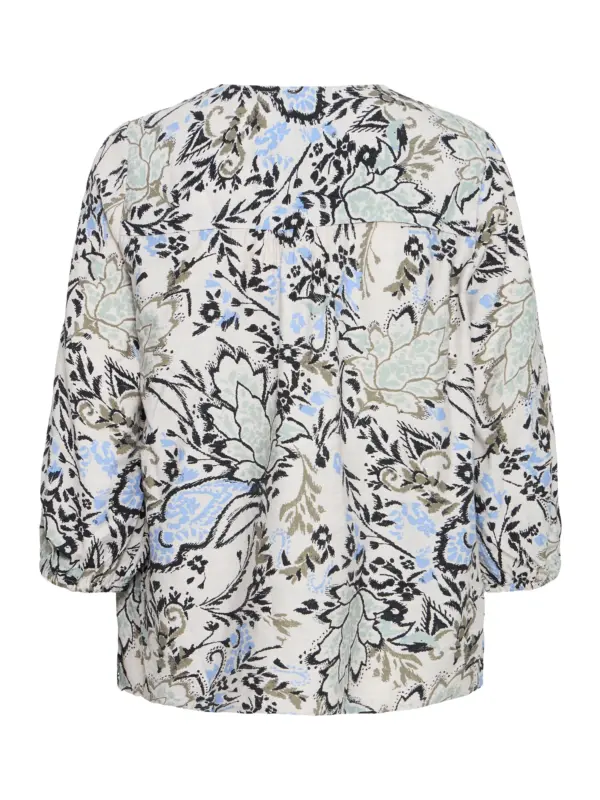 Fransa FRARIANA BL 6 Bluse FEMI BOUQUET GRAY MORN