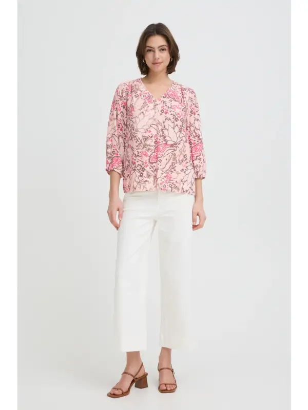 Fransa FRARIANA BL 6 Bluse FEMI BOUQUET LOTUS