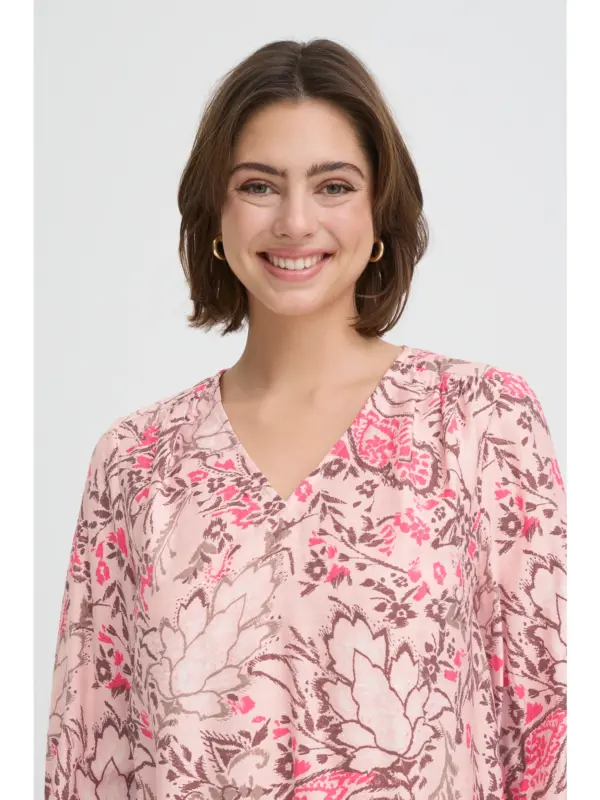 Fransa FRARIANA BL 6 Bluse FEMI BOUQUET LOTUS