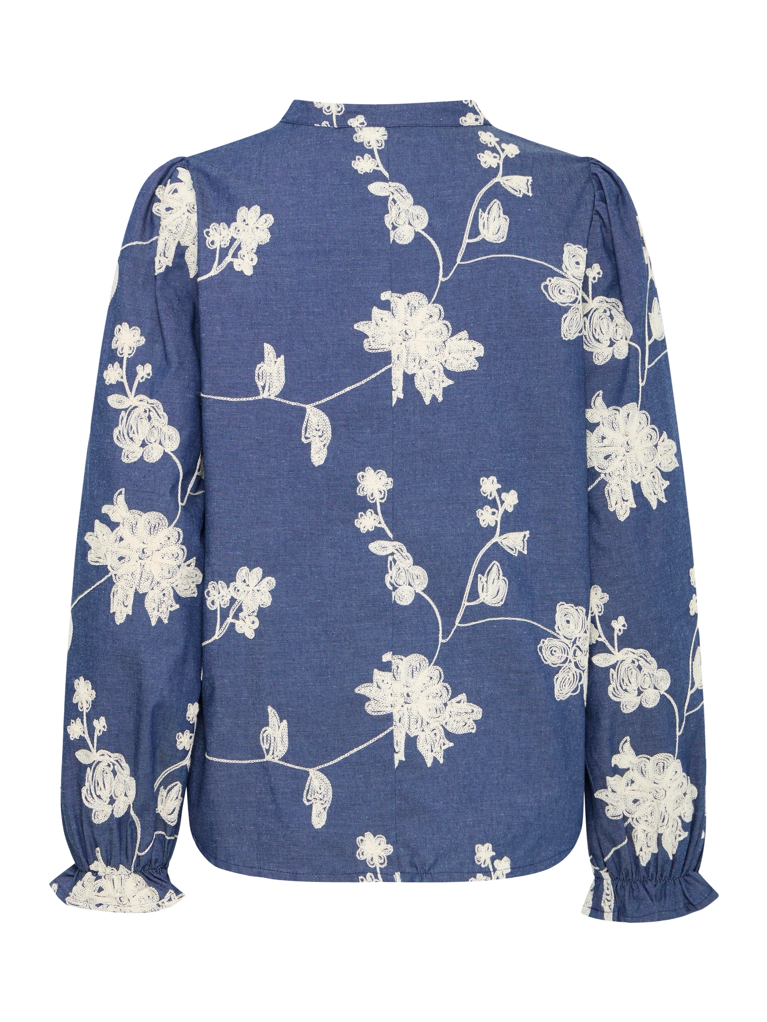 Fransa FRDARANA BL 1 Bluse MID BLUE EMB.