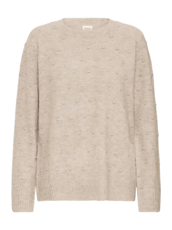Fransa FRELISE PU 2 Pullover MOON ROCK MELANGE