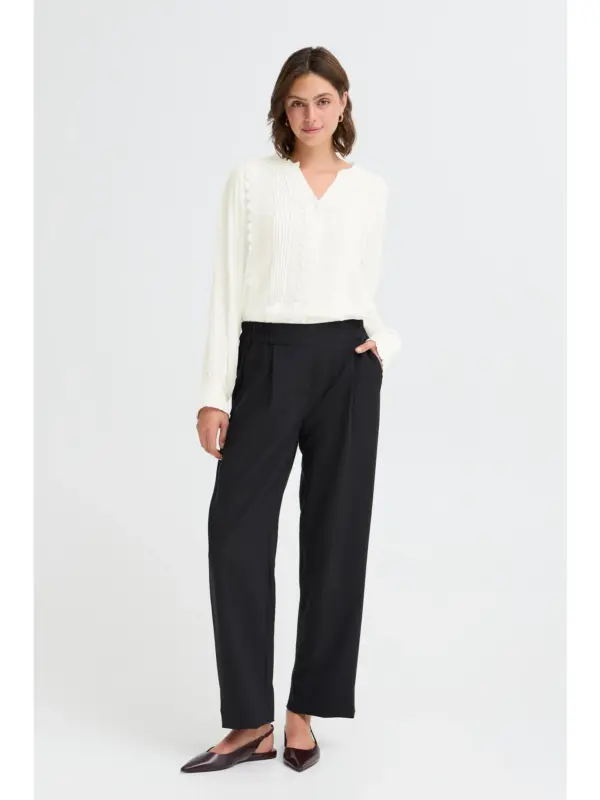 Fransa FRHIDA SH 1 Skjorte Blanc de Blanc