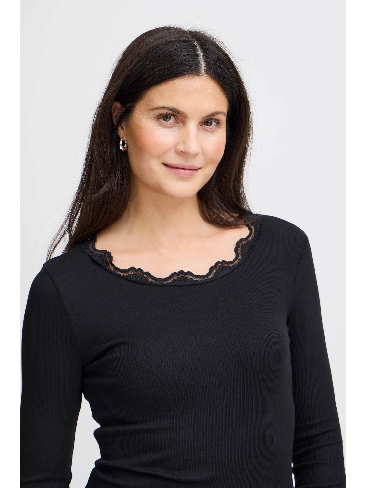 Fransa FRHIZAMOND 2 T-SHIRT T-shirt Black