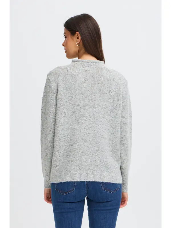 Fransa FRJAMIE PU 1 Pullover DARK OLIVE MULTI