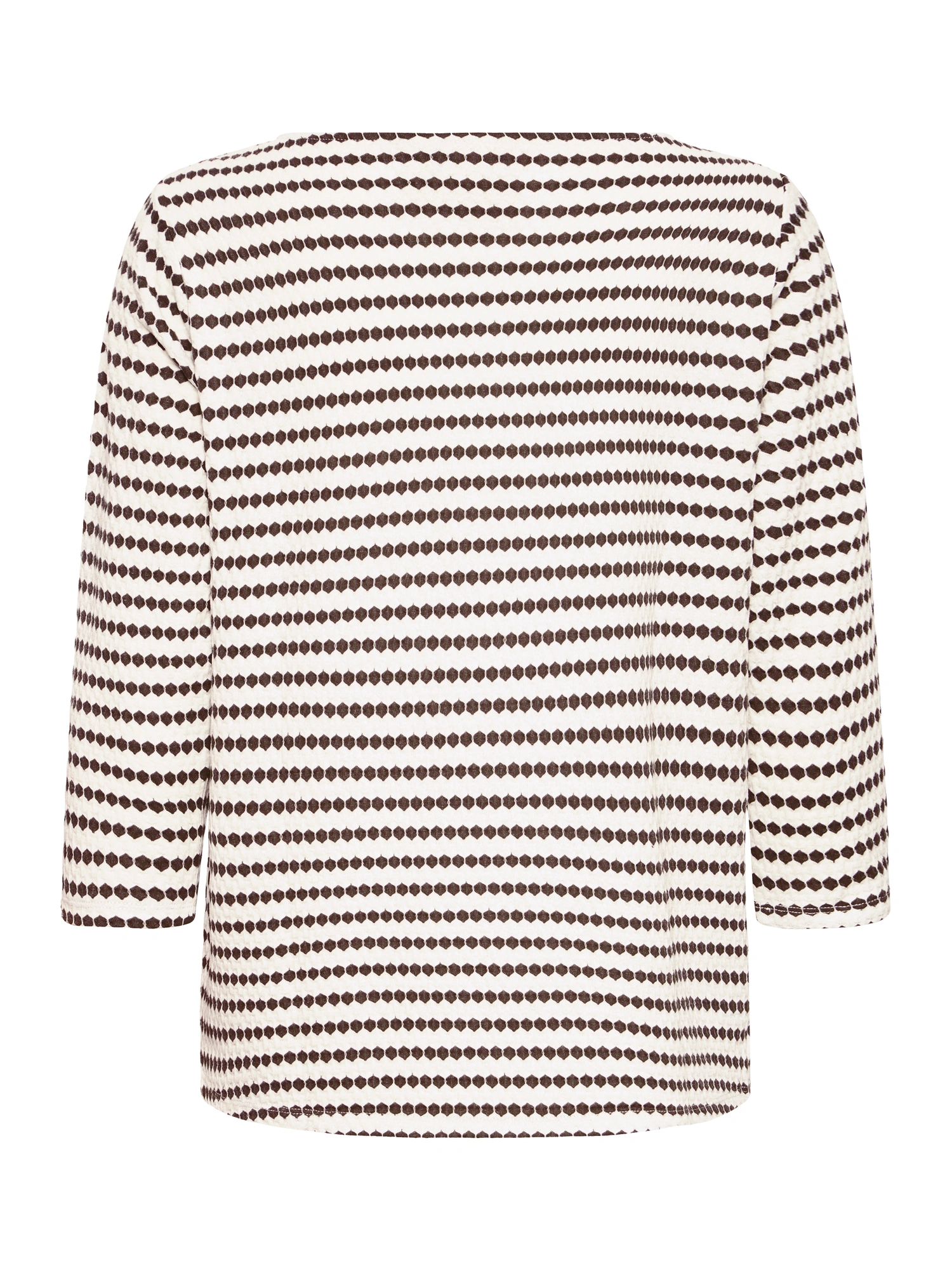 Fransa FRJOSIE TEE 2 T-shirt CHOCOLATE TORTE STRIPE