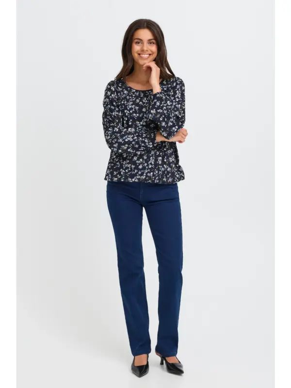 Fransa FRKIKI BL 5 Bluse DAINTY FLORAL NIGHTSKY