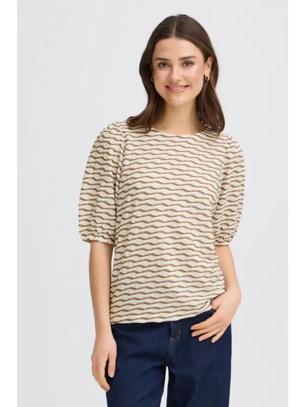 Fransa FRNIAMY TEE 1 T-shirt FRNIAMY MOUNTAIN TRAIL