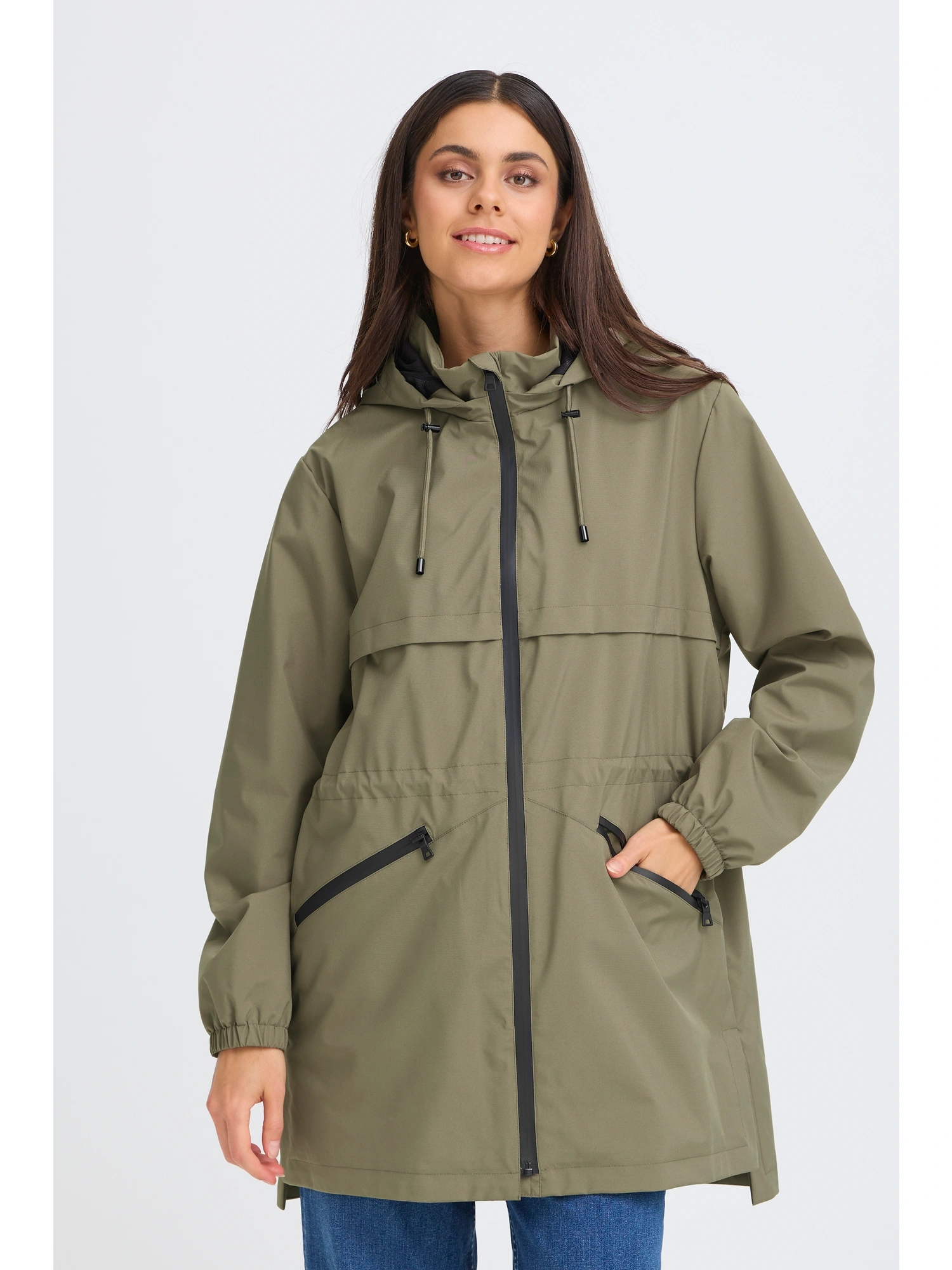 Fransa FRPAFASA JA 4 Jakke Smokey Olive