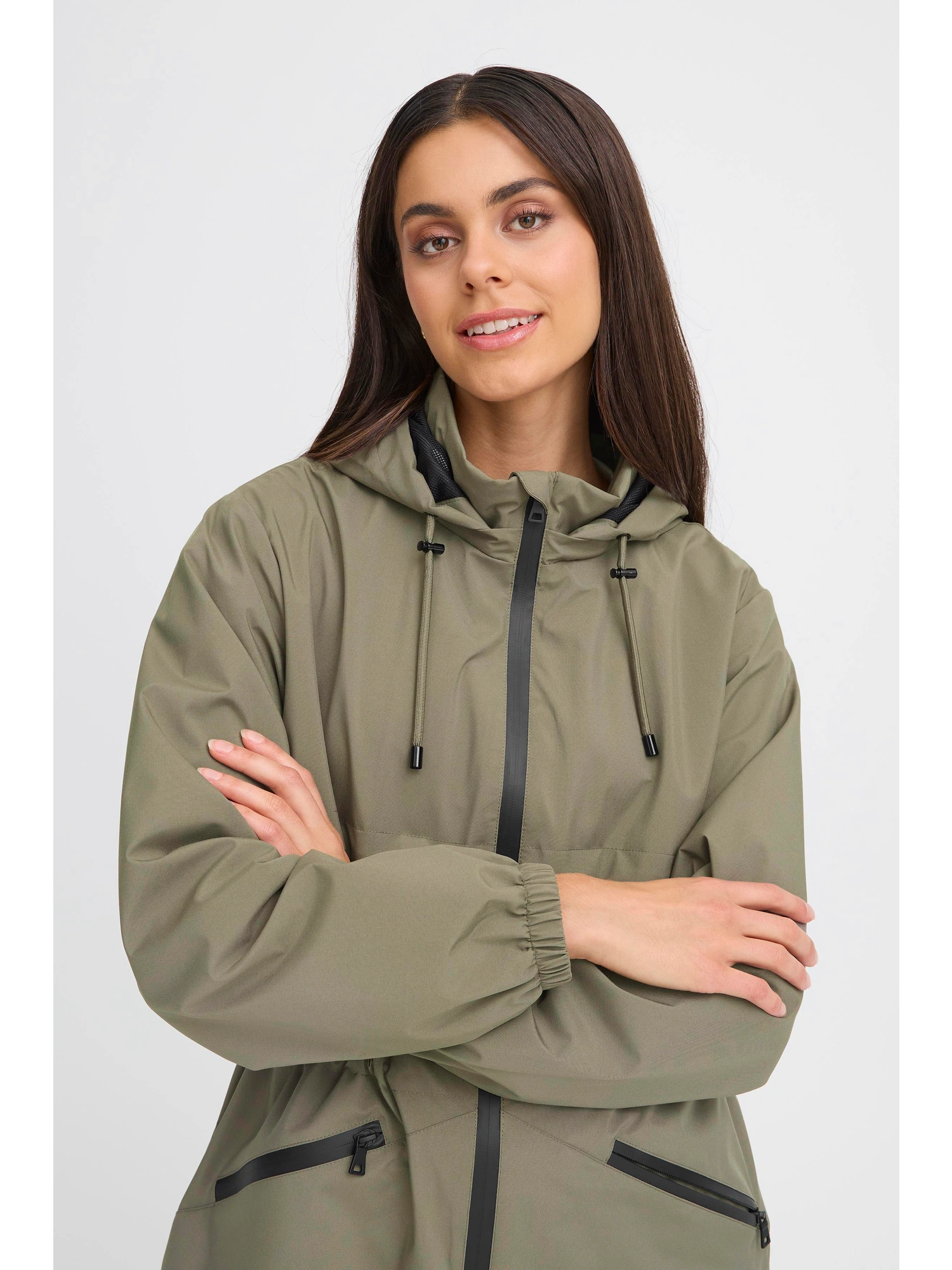 Fransa FRPAFASA JA 4 Jakke Smokey Olive