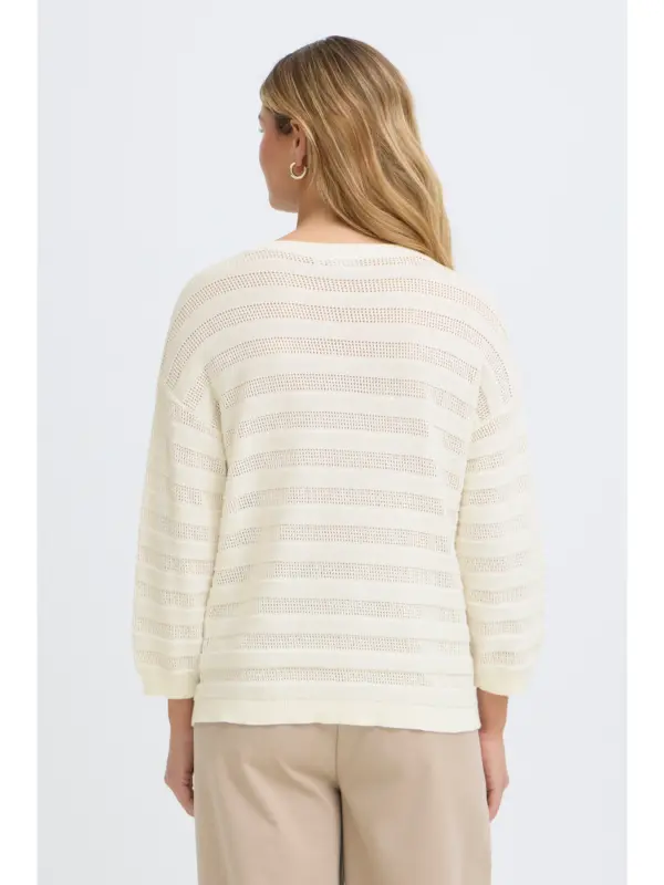 Fransa FRRICKI PU 1 Pullover Whisper White