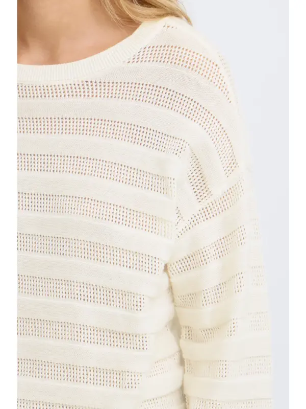 Fransa FRRICKI PU 1 Pullover Whisper White