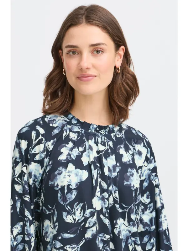 Fransa FRSEEN DR 12 Kjole DIS FLORAL SMALL NIGHTSKY