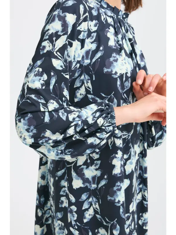 Fransa FRSEEN DR 12 Kjole DIS FLORAL SMALL NIGHTSKY