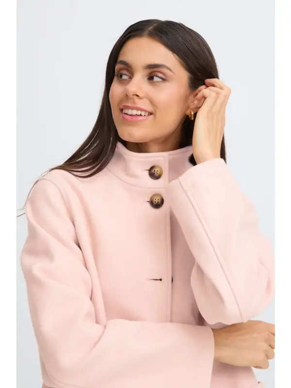 Fransa FRWILLA JA 1 Jakke Rose Smoke Melange