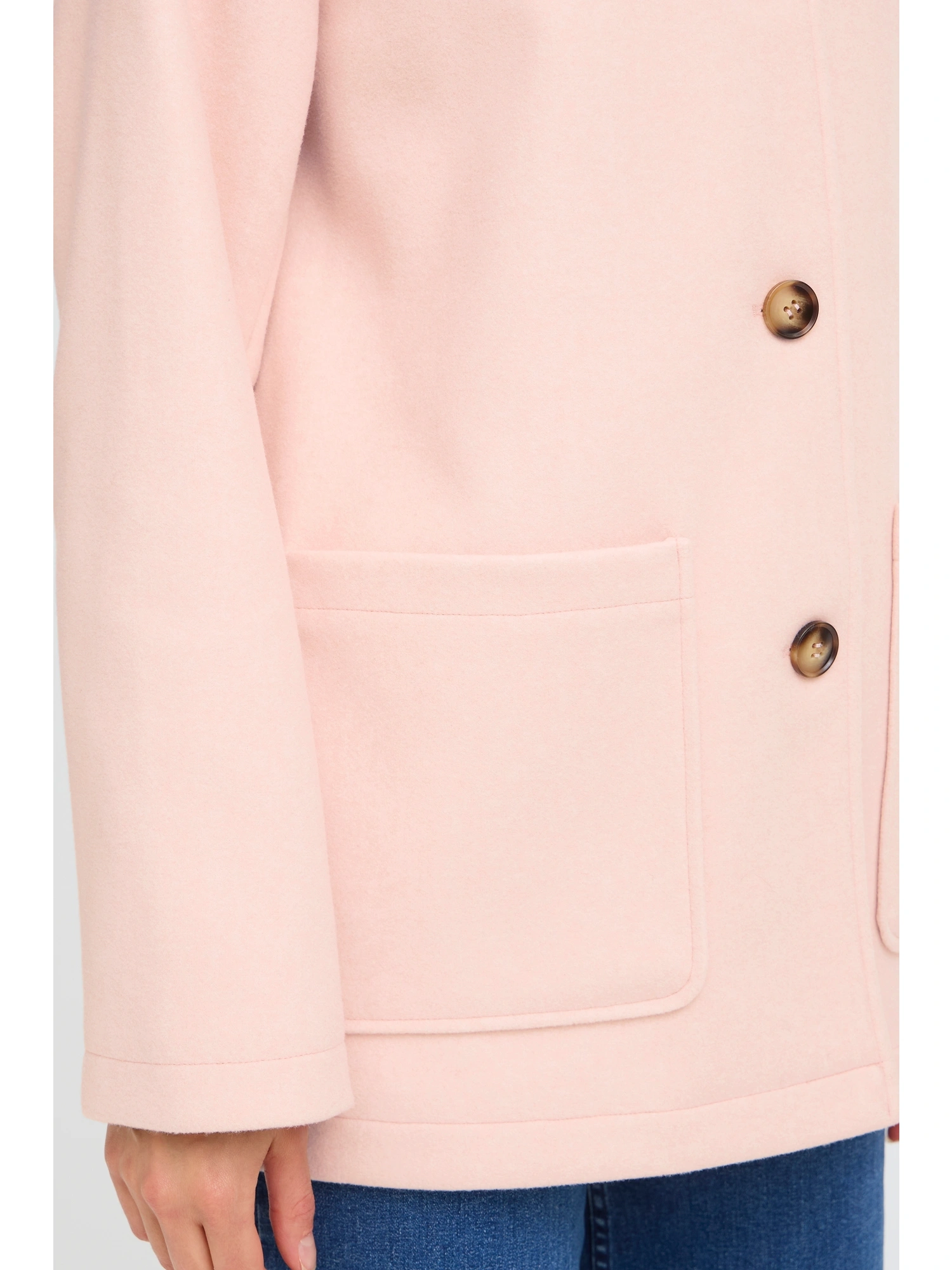 Fransa FRWILLA JA 1 Jakke Rose Smoke Melange