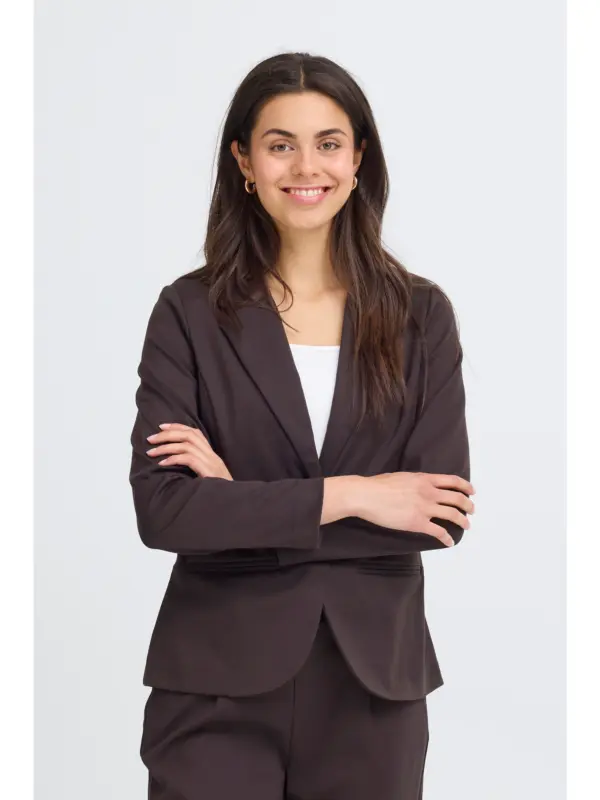 Fransa FRZABLAZER 2 BLAZER Blazer Chocolate Torte
