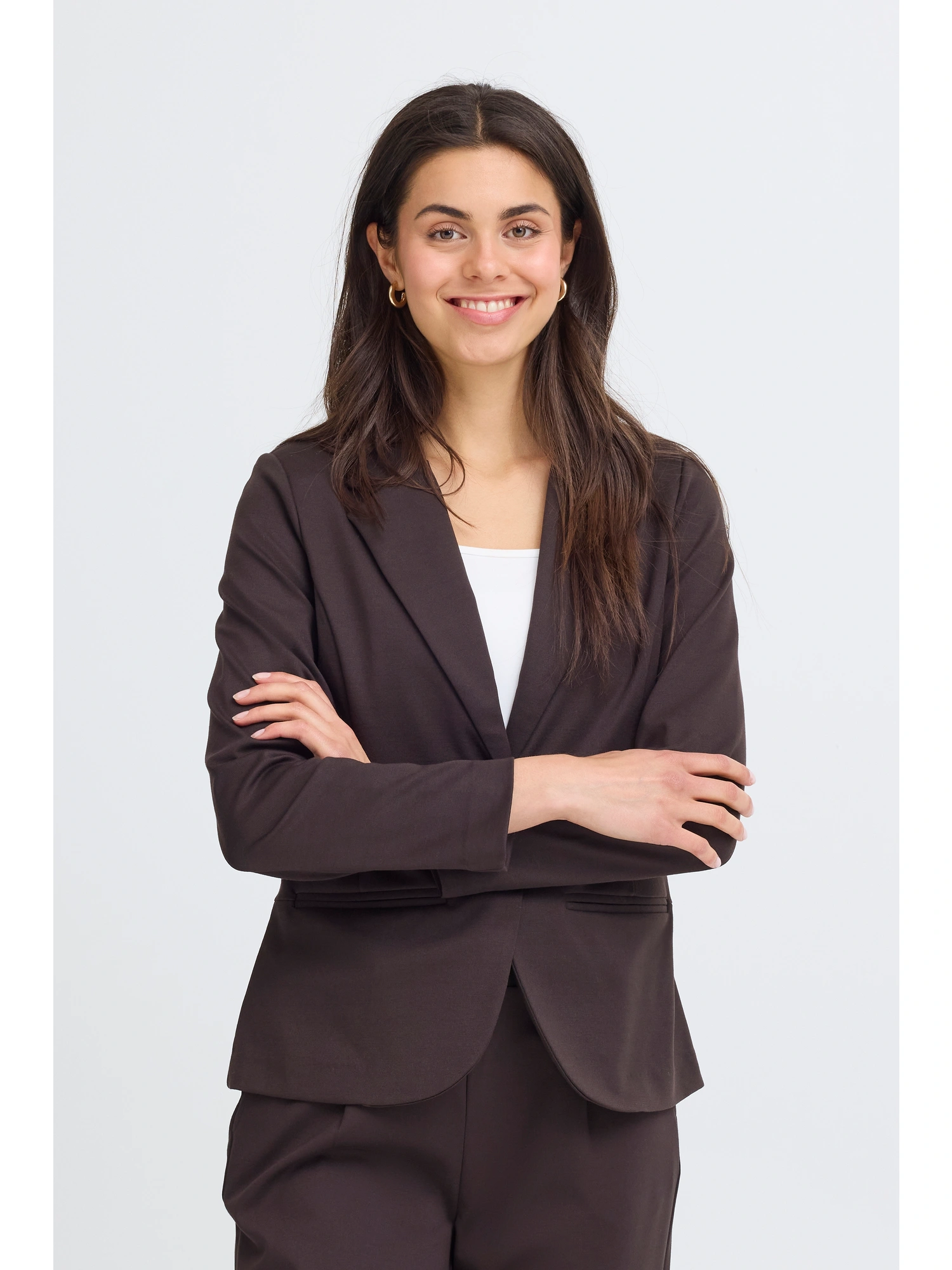 Fransa FRZABLAZER 2 BLAZER Blazer Chocolate Torte