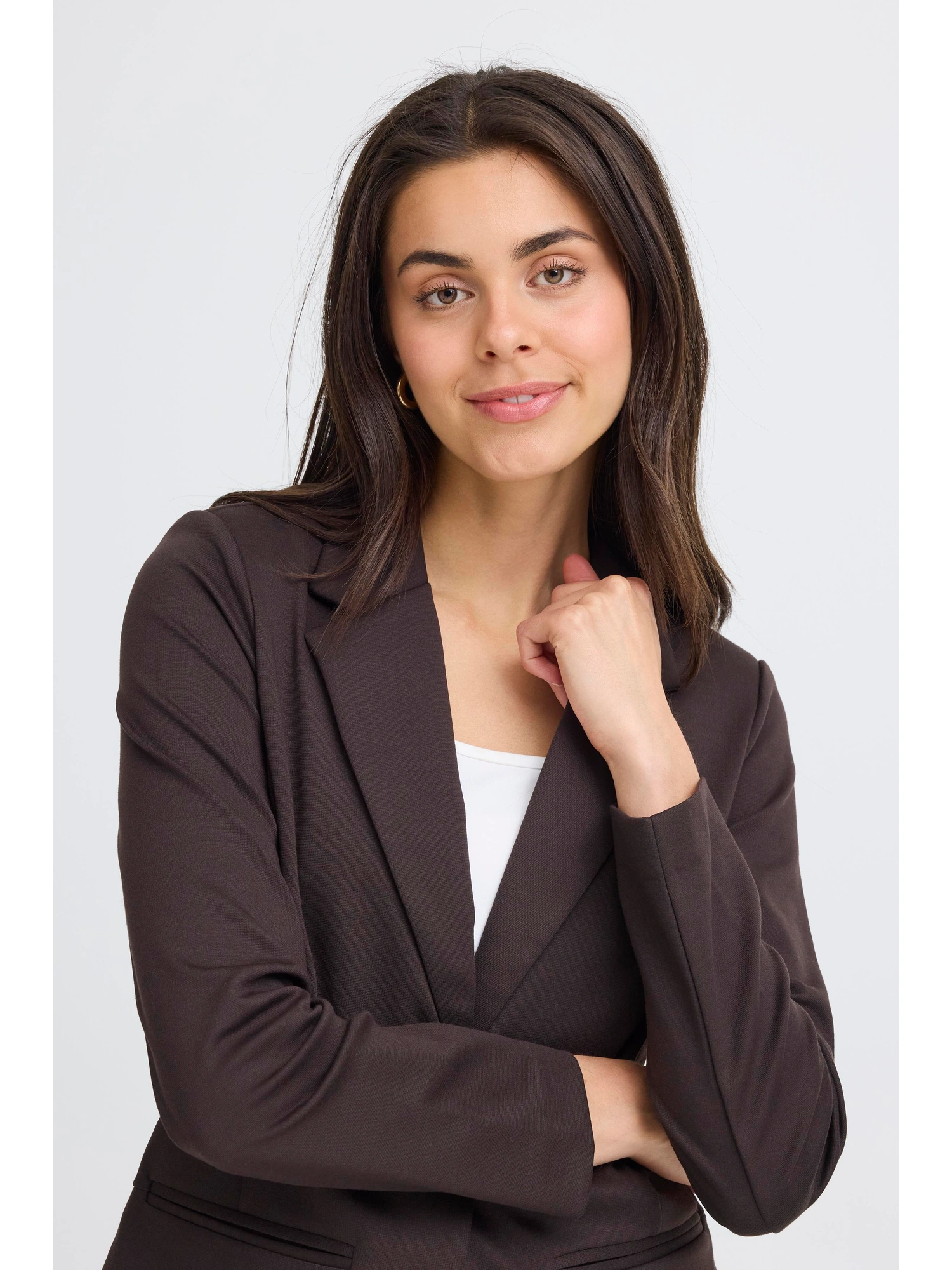 Fransa FRZABLAZER 2 BLAZER Blazer Chocolate Torte