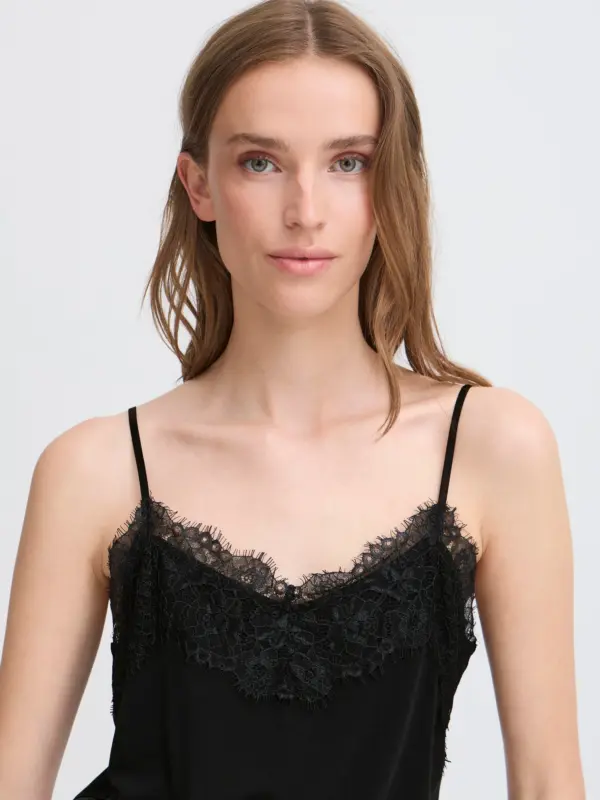 ICHI IHLIKE TO2 Top Black