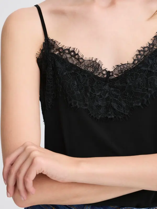 ICHI IHLIKE TO2 Top Black