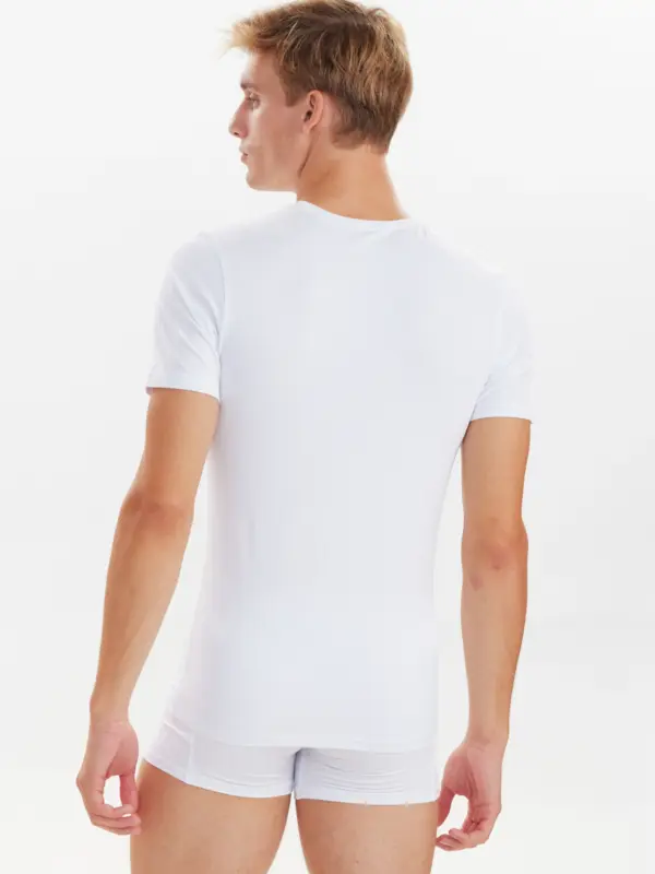 JBS 2-pack O-neck Bamboo T-shirt White
