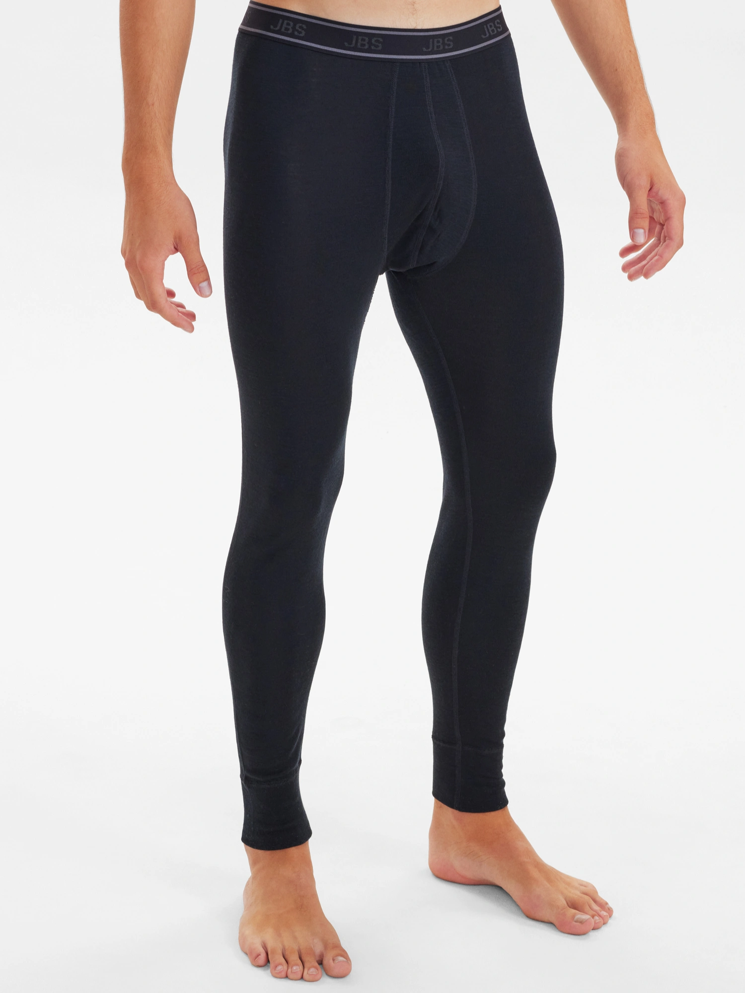 JBS Long Johns Wool Black