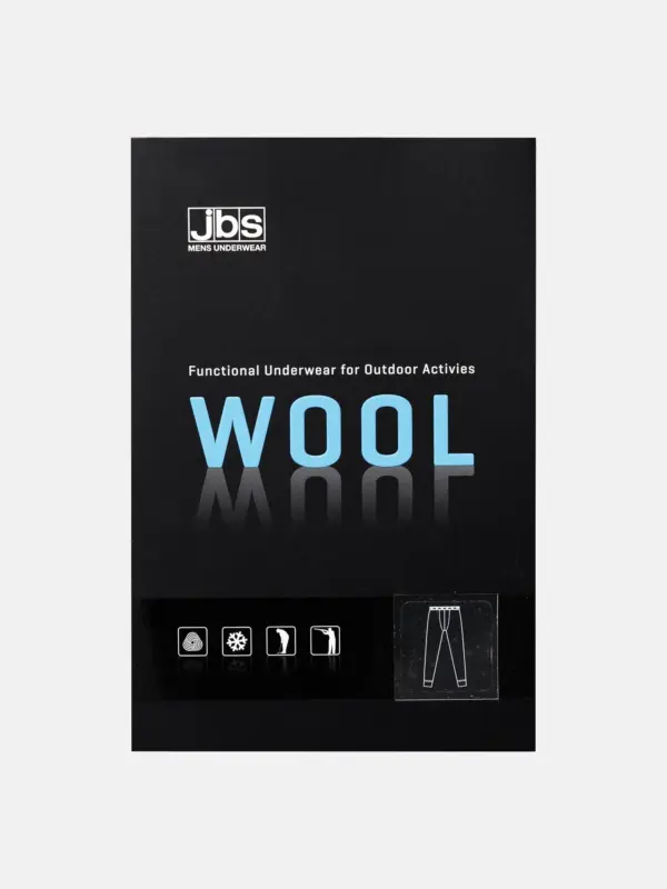 JBS Long Johns Wool Black