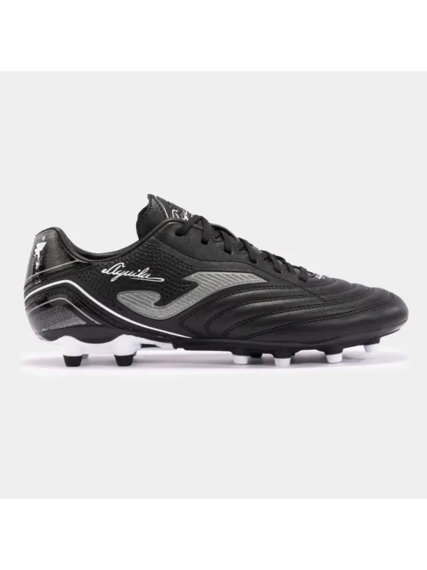 JOMA AGUILA 2401 BLACK WHITE FIRM GROUND Fodboldstøvler