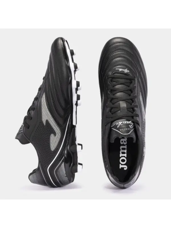 JOMA AGUILA 2401 BLACK WHITE FIRM GROUND Fodboldstøvler