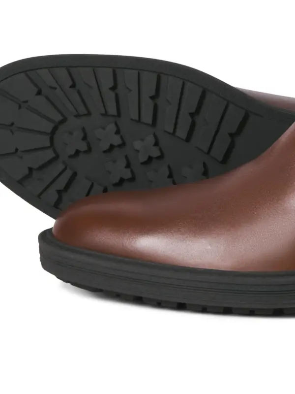 Jack & Jones JFWHOSKINS LEATHER CHELSEA SN Cognac