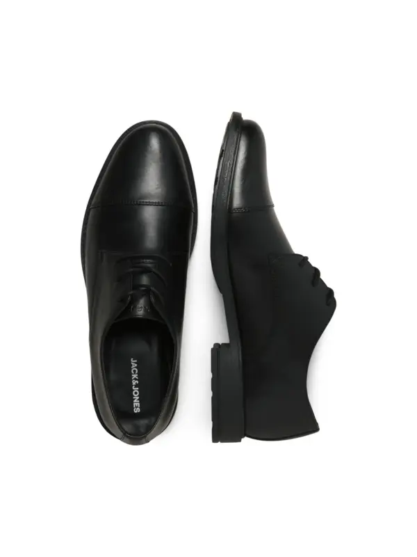 Jack & Jones JFWOSLO LEATHER DRESS SHOE NOOS Black