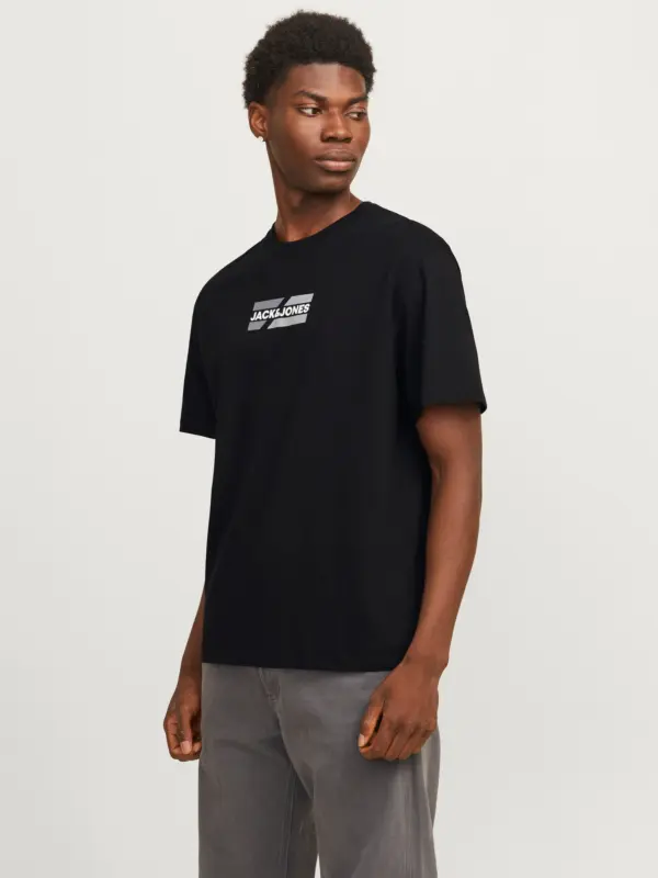 Jack & Jones JJCORP GRAPHIC T-shirt Black