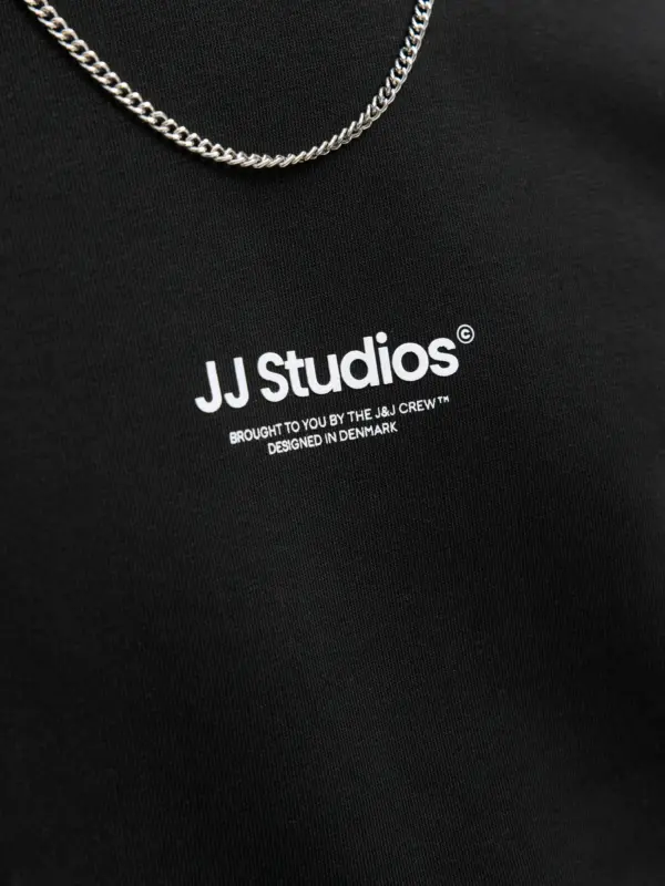 Jack & Jones JJESOHO SWEAT CREW NECK Sweatshirt Black