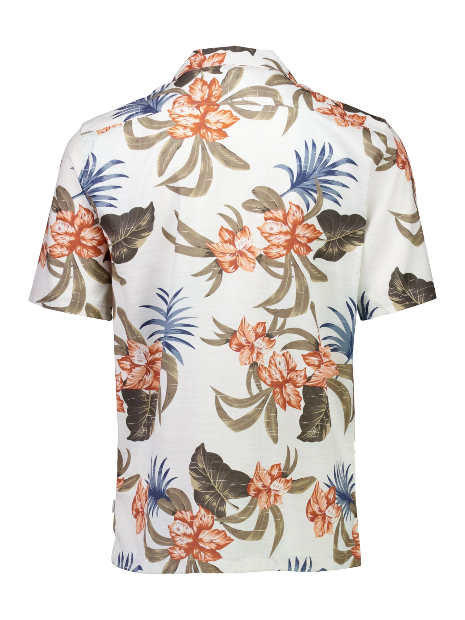 Lindbergh Floral Lyocell Blend Skjorte SOFT CORAL