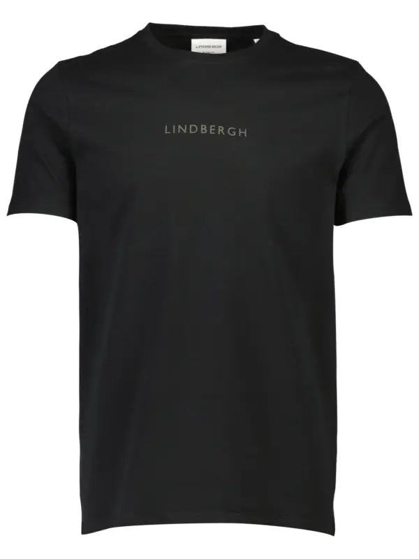 Lindbergh Print T-shirt BLACK 424