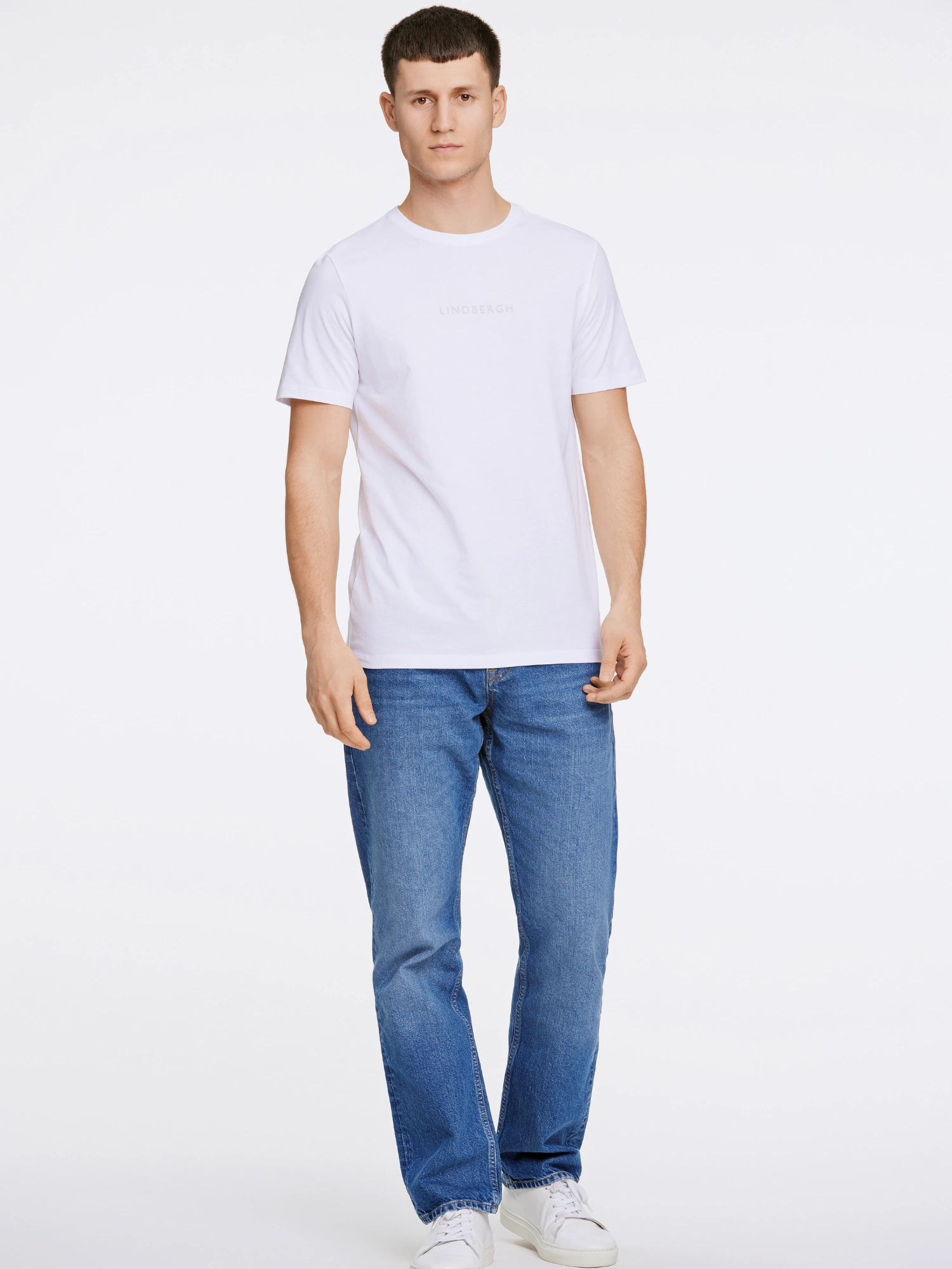 Lindbergh Print T-shirt WHITE 424