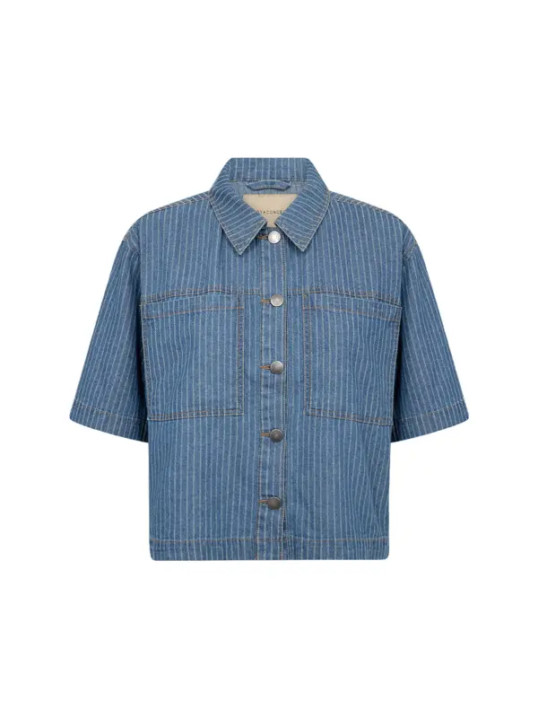 Soyaconcept SC-CAISHO 1 Skjorte MOONLIGHT BLUE DENIM