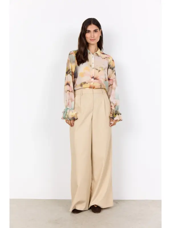 Soyaconcept SC-CARMEN 1 Skjorte BOK CHOY COMBI