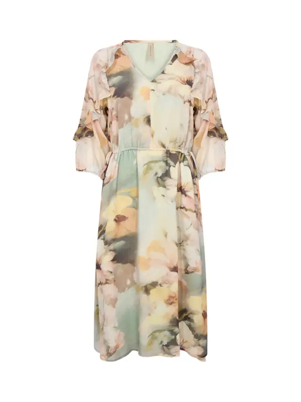 Soyaconcept SC-CARMEN 2 Kjole BOK CHOY COMBI