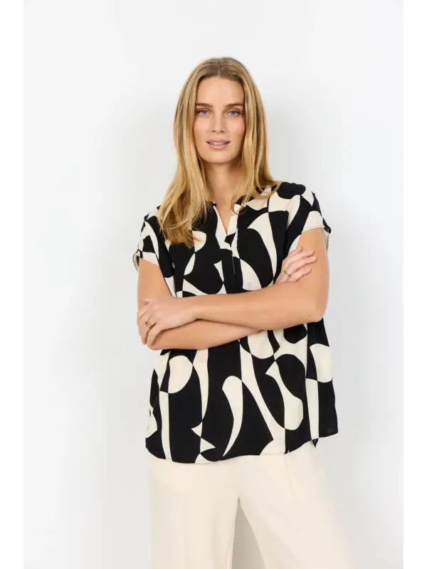 Soyaconcept SC-CHANISE 1 Bluse BLACK COMBI