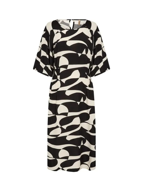 Soyaconcept SC-CHANISE 4 Kjole BLACK COMBI