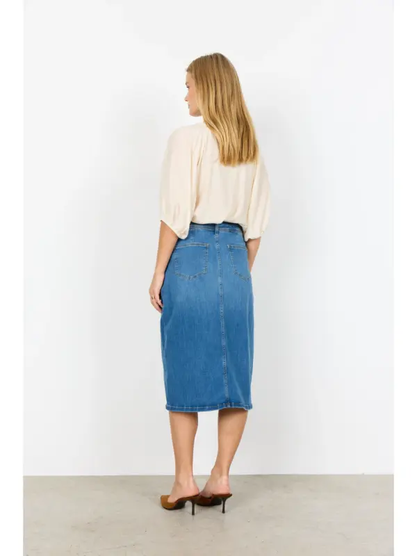 Soyaconcept SC-KIMBERLY 44 Nederdel COASTEL FJORD MED. BLUE D