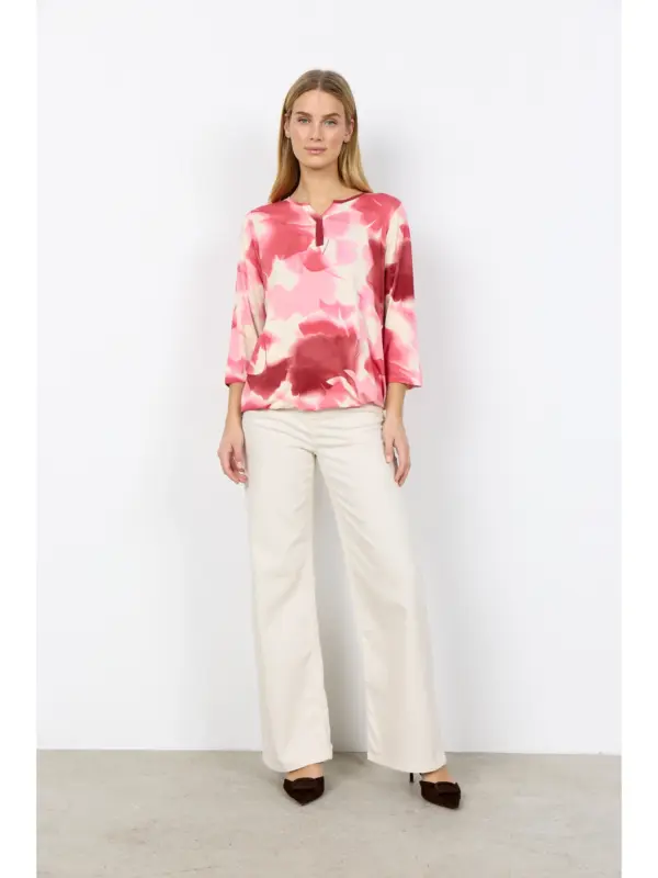 Soyaconcept SC-MARICA AOP 351 Bluse RAPTURE ROSE COMBI