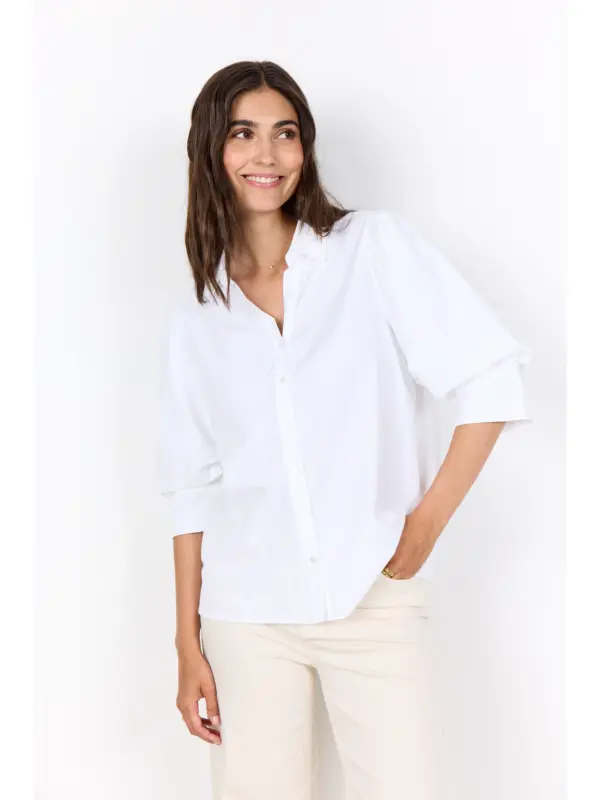 Soyaconcept SC-NETTI 119 Skjorte WHITE