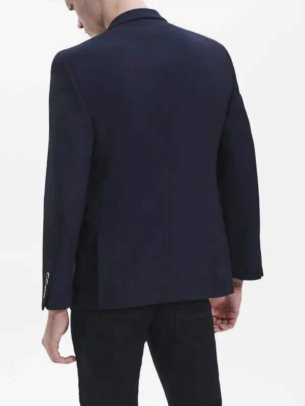 Sunwill Modern Fit Casual Blazer Dark Navy